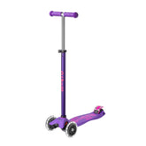 Micro Maxi Deluxe 3 Tekerlekli Scooter LED Purple